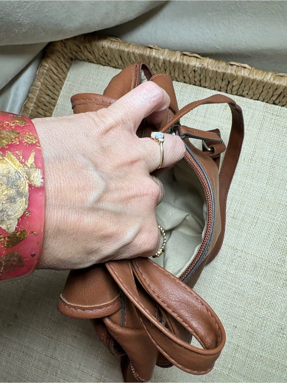 Rosetti brown cognac